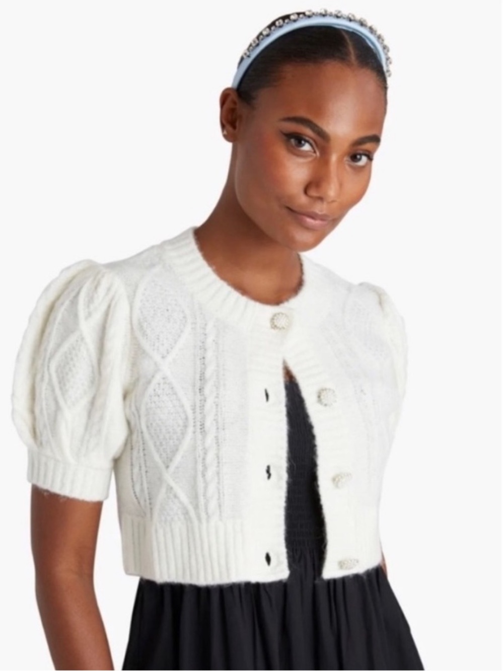 Hill House “Ollie” Cardigan in Coconut Milk